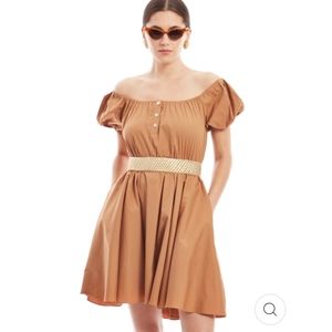 Caroline Constas Bardot Dress NWT